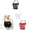 Black White Red, variant on 3Pcs Lady Lace cami Wearable Mock Camisole Bra Cleavage Cover up for Low Neckline Overlay Modesty Panel Vest