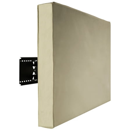Mount-It! Outdoor TV Cover for 50 to 52 Inch Televisions, Weatherproof Protector Works With TV Wall Mounts and Stands, Remote Pocket Included