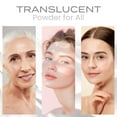 thumbnail image 3 of Shine Reduction Powder (20g Sifter Jar) Mineral Makeup Translucent Loose Powder for Seborrhea Oil Control Stops Shiny Skin Bare Face Mattifying Sweatproof Waterproof Long Lasting Noncomedogenic, 3 of 5