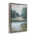 thumbnail image 3 of Stupell Industries River Marsh in Forest Landscape & Nature Painting Brown Floater Framed Canvas Art Print Wall Art, 25 x 31, 3 of 9