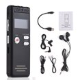 thumbnail image 2 of Digital Voice Recorder Noise Reduction Voice-Activated Audio Recorder with Playback Small Voice Recorder for Interviews/Meeting/Lecture, 2 of 8