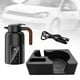 thumbnail image 3 of Taza calefactora para coche, calentador inteligente, taza para coche, calentamiento rápido, hervidor eléctrico automático Negro, 3 of 9
