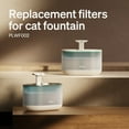 thumbnail image 4 of Petlibro Capsule Stainless Steel Cat Water Fountain Replacement Filter 8 Pack for 2.1LCat Water Fountain 4 Months Set for Ultra Quiet Cat Fountain, 4 of 10