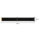 thumbnail image 5 of For Huami Amazfit T-Rex 3 Nylon Watch Band with PC Connector Adjustable Wristband - Grey, 5 of 5