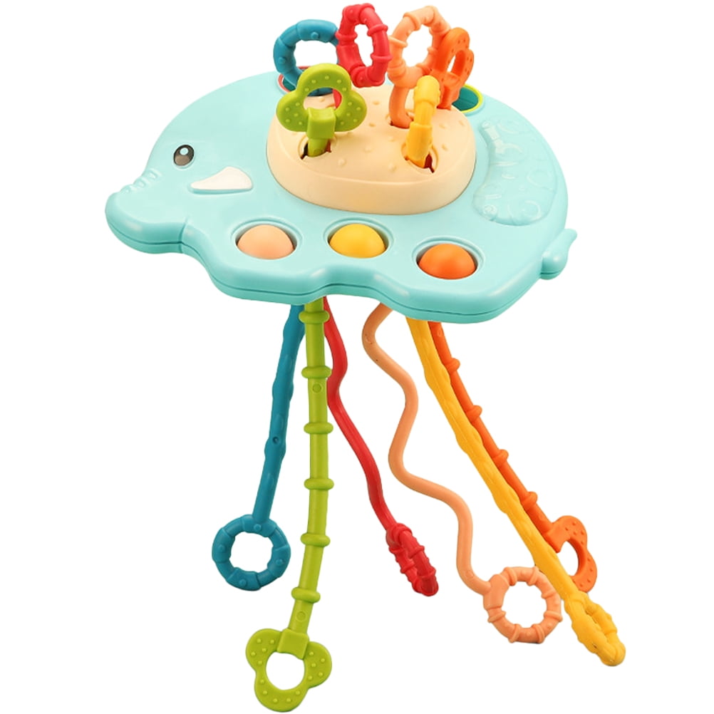 Hemoton Baby Sensory Baby Toy Pull String Toy Early Educational Toy for