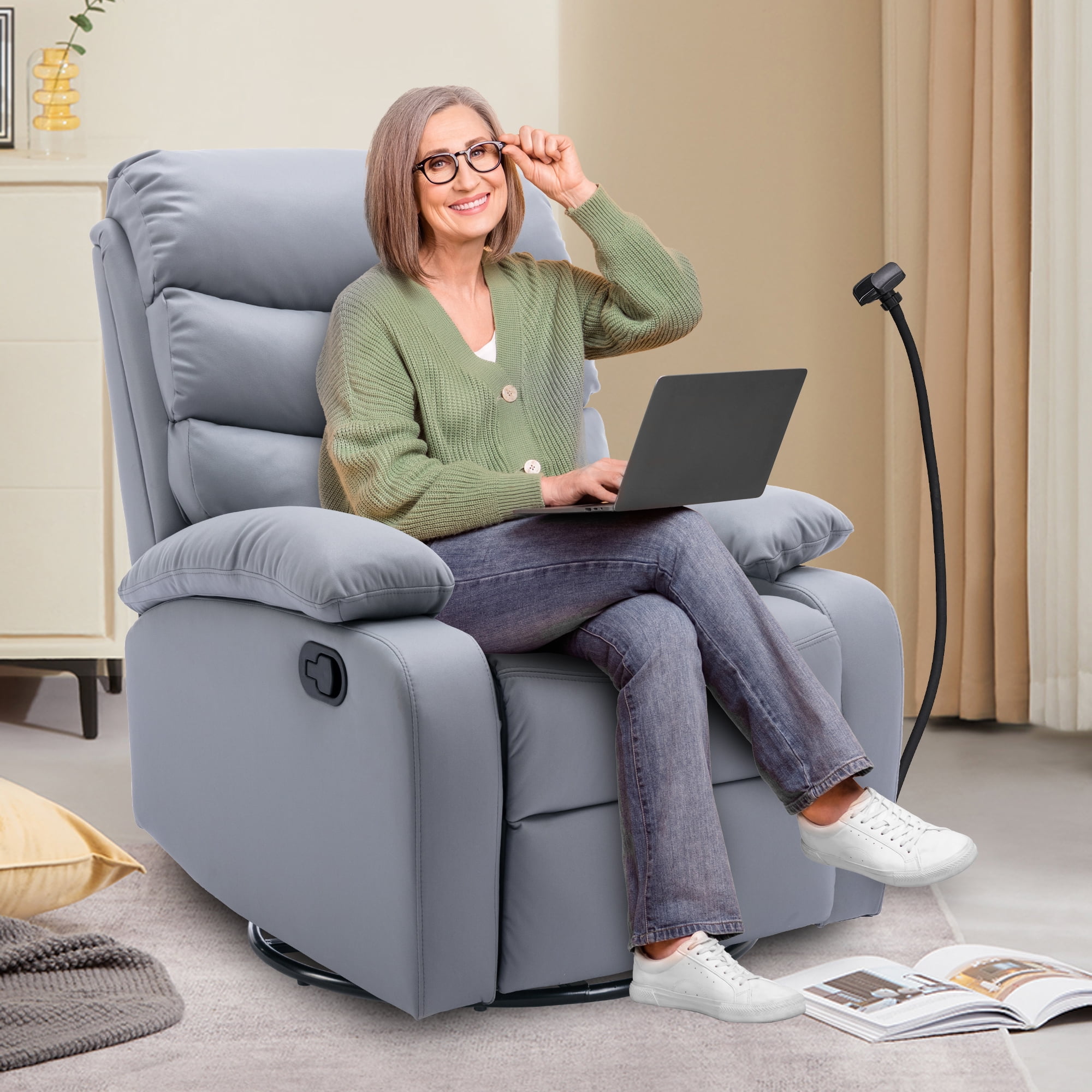 Recliner chair for laptop sale