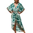 thumbnail image 2 of Cubre Bikini Largo NikouMX Traje de Baño para Mujer Estilo Holgado Talla Única, 2 of 8