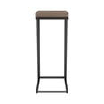 thumbnail image 4 of Rectangular Accent Table In Rustic Tobacco And Sandy Black, 4 of 5