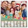 thumbnail image 6 of TiaGOC Christmas Gifts Cups,Christmas Glass ,16oz Christmas Iced Coffee Cups With Lids and Straw,Christmas Party Favors Cups,Christmas Gifts for Women Men Friends Coworkers Set of 8, 6 of 6