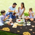 thumbnail image 4 of Baby Chicks Beach Blanket Outdoor Picnic Mat Sandproof Waterproof Foldable for Camping Travel Hiking, 4 of 6