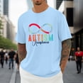thumbnail image 2 of CHENge Autism Awareness Shirt Women Men Autism Acceptance Shirts Mental Health Tees Casual Inspirational Short Sleeve Tee Tops, 2 of 6