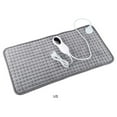 thumbnail image 3 of Electric Blanket Soft Adjustable Heating Blankets Dormitory Office Accessory Warmer Bed Sofa Plush Mattress for Home Living Room Bedroom Dormitory US Plug, 3 of 9