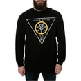 thumbnail image 1 of Black Scale T-Shirt Graphique à Manches Longues The Victorious Blessed pour Homme, Noir, Petit, 1 of 1