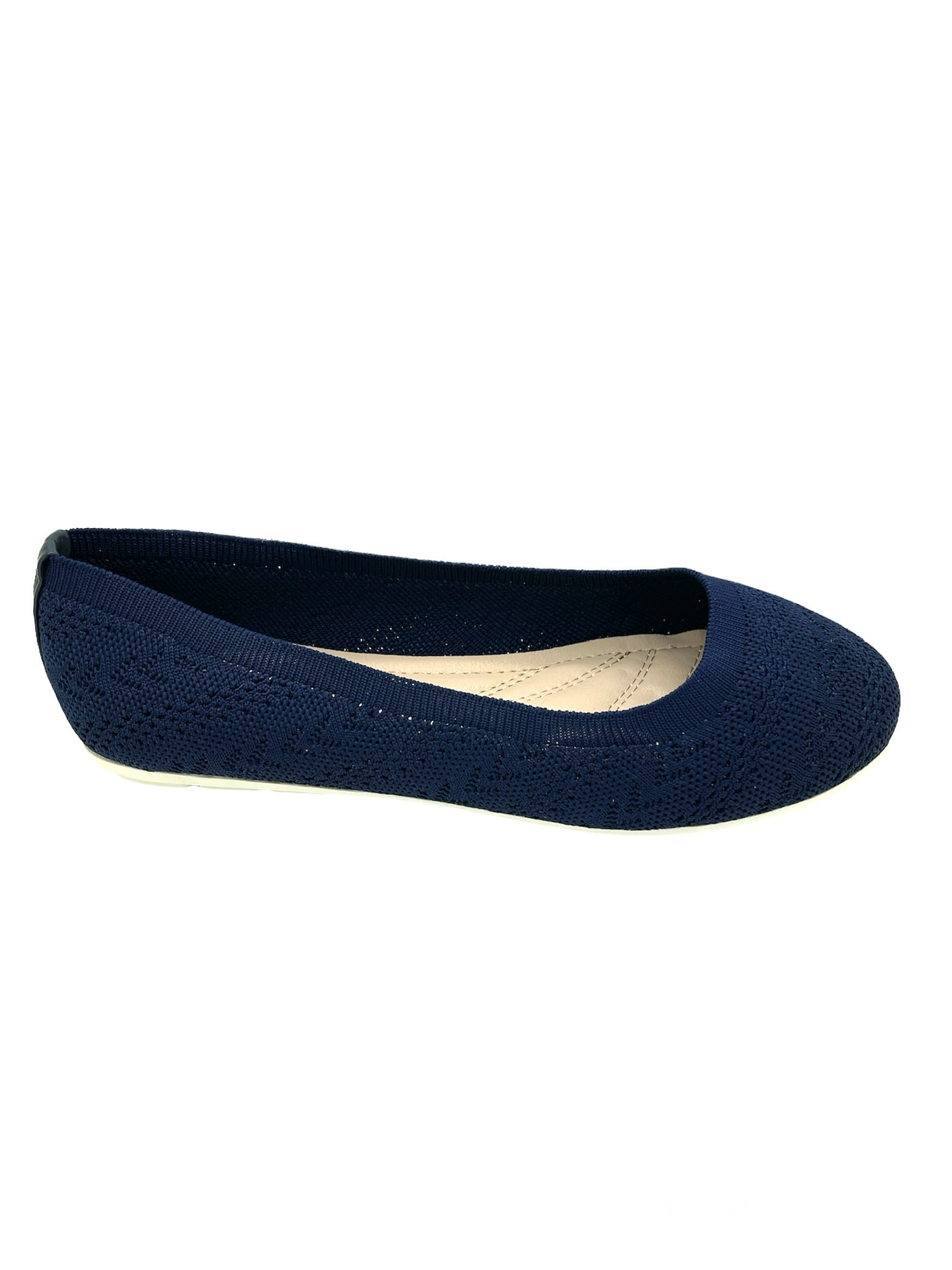 Victoria K Knitted Textured Everyday Ladies Flats,
