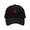 Black, variant on Yihuala Fashion Heart Pattern Baseball Cap Adjustable Size Women Sunproof Snapbacks Hat For Teens Hiking Running Daily Use