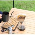 thumbnail image 5 of Taza de filtro de embudo plegable de acero inoxidable para deportes al aire libre, camping, 1 Uds., 5 of 5