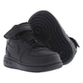 thumbnail image 4 of Nike Force 1 Mid LE Infant/Toddler Shoes Size 4, Color: Black/Black, 4 of 5