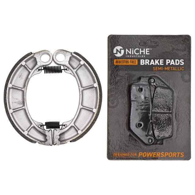 Niche Semi-Metallic Brake Pad with Shoe Set for Honda Shadow VLX 600 Motorcycle MK1002879