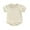 Beige, variant on vdgthytj Newborn Baby Boys Girls Bubble Romper Cute Short Sleeve Crewneck Checkerboard Bodysuit Infant Summer Jumpsuit
