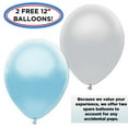 thumbnail image 4 of 18pc Cinderella Balloons Deluxe Bouquet Kit with 42" Blue Number 5 Foil Balloon - 5th Birthday Party Decor Decoration Supplies, 4 of 13