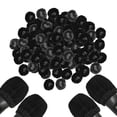 thumbnail image 3 of 200 Piezas Funda Desechable de Tela no Tejida para Micrófono de Mano - Negro Sunnimix cubierta de micrófono desechable, 3 of 8