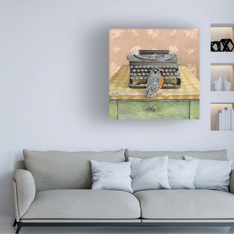 Marvindale Word Bird Canvas Wall Art 14x14 - Walmart.com