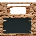 thumbnail image 6 of happimess BSK2008A-SET4 Lane 12" Classic Farmhouse Handwoven Hyacinth Pantry Baskets with Chalkboard Labels and Handles, Natural (Set of 4), 6 of 7