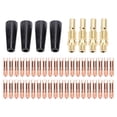 thumbnail image 2 of Welding Gas Diffuser, Heat Resistant Flux Core Gasless Nozzle 48 Pcs Set  for MIG Welder, 2 of 7