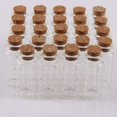 thumbnail image 4 of Botellas de vidrio MaxMau miniviales de 10 ml con tapones de corcho (24 unidades), 4 of 6