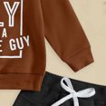 thumbnail image 6 of Baby Boy Winter Clothes 2 Piece Outfit Letter PRETTY FLY FOR A LITTLE GUY Print Long Sleeve Sweatshirt Pullover Top Solid Pants Set Kaprioy Baby Boy Clothes 0 6 12 18 24 Months, 6 of 7