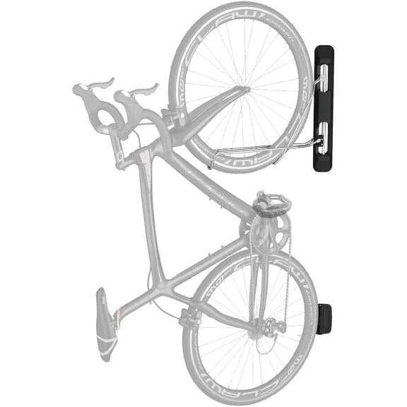 Mount Plus Bike-M Easy Wall Mounted Bike Storage Rack for Your Home Garage, Office Building | Save Space with Swings 180 Degrees | Easy Push and Pull to Wall Mount (Mountain Bike)