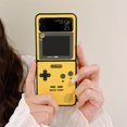 thumbnail image 4 of Étui Game Boy Compatible avec Samsung Galaxy Z Flip 4, Clavier 3d de Luxe Étui Rigide Pc Protectrice, 4 of 5
