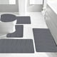 thumbnail image 4 of Juego de 5 Alfombrillas de Baño de Espuma | Alfombras de Baño Ultrasuaves y Antideslizantes | Lavables a Máquina, de Secado Rápido, Absorbentes de Agua | 40,6 X 60,9 Cm, 40,6 X 50,8 Cm, 38,1 X 43,2 C, 4 of 7