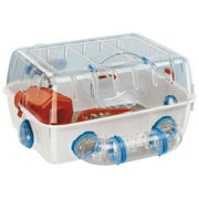 Ferplast Combi 1 Starter Hamster Cage | Includes Accessories | 15.94L x 11.61W x 8.86H بوصة, Green