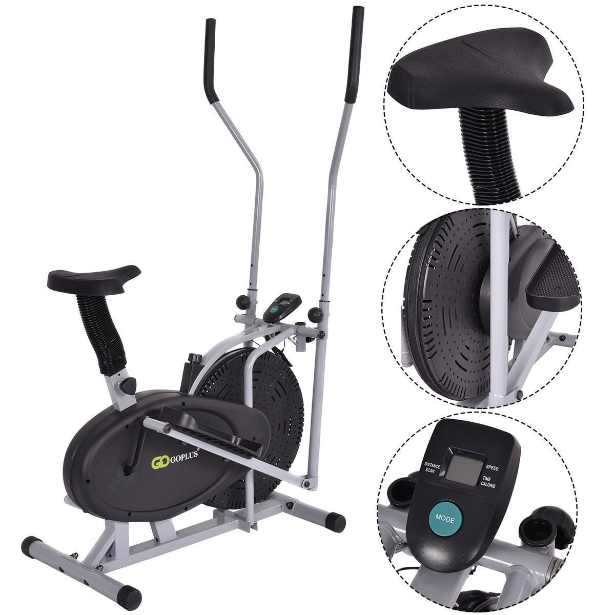 elliptical bike 2 in 1 walmart