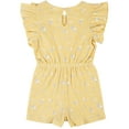 thumbnail image 3 of Modern Moments By Gerber Toddler Girl Ribbed Ruffled Romper, (12 months - 5T), 3 of 7