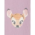 thumbnail image 6 of Bambi Baby Girl 3 Pack Long Sleeve Bodysuits, Size 0-24 Months, 6 of 10