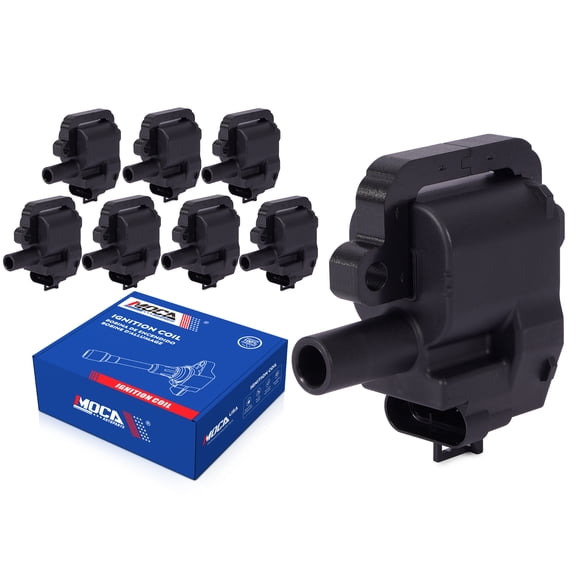 MOCA AUTOPARTS UF192 8x Ignition Coils Fit for 1997-2004 Chevrolet Corvette 5.7L & 2001-2003 Workhorse P32 8.1L & 2004-2005 Cadillac CTS 5.7L