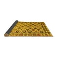 thumbnail image 2 of Ahgly Company Indoor Rectangle Abstract Yellow Modern Area Rugs, 3' x 5', 2 of 4