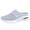Gray, variant on Shoes for Women, Mules for Women Backless Walking Sneakers Summer Slip-On Mule Shoes Mesh Air Cushion Orthopedic Diabetic Shoes Open Back Slip On Shoes Breathable Slippers Closed Toe Slides, Gray 6