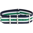 thumbnail image 3 of NATO Strap Premium Ballistic Unisex Nylon Watch Strap 18mm, 3 of 5