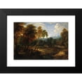 thumbnail image 2 of Ernest Daret 14x11 Black Modern Framed Museum Art Print Titled - Landscape with Figures and Armor, 2 of 5