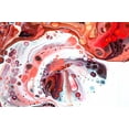 thumbnail image 2 of Jenny Rainbow Fine Art 14x11 White Modern Wood Framed Museum Art Print Titled - Fluid Acrylic Coral Reefs, 2 of 4
