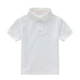 thumbnail image 2 of Polo Shirts for Boys Short Sleeve White Button down Shirt Boys Boys Summer Shirts Uniform Shirts for Boys 10-11 Years, 2 of 4