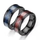 thumbnail image 5 of Anillo de acero de titanio con patrón de dragón de moda personalizado con incrustaciones de anillo de acero inoxidable con patrón de dragón, joyería para hombres y mujeres, 5 of 6
