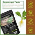 thumbnail image 3 of Go Nutra Dandelion Root Powder for Tea, Coffee & Beverages | Concentrated 10:1 Dandelion Root Extract Powder, Caffeine Free | No Added Ingredients | Non-GMO, Vegan | 8 oz, 3 of 5