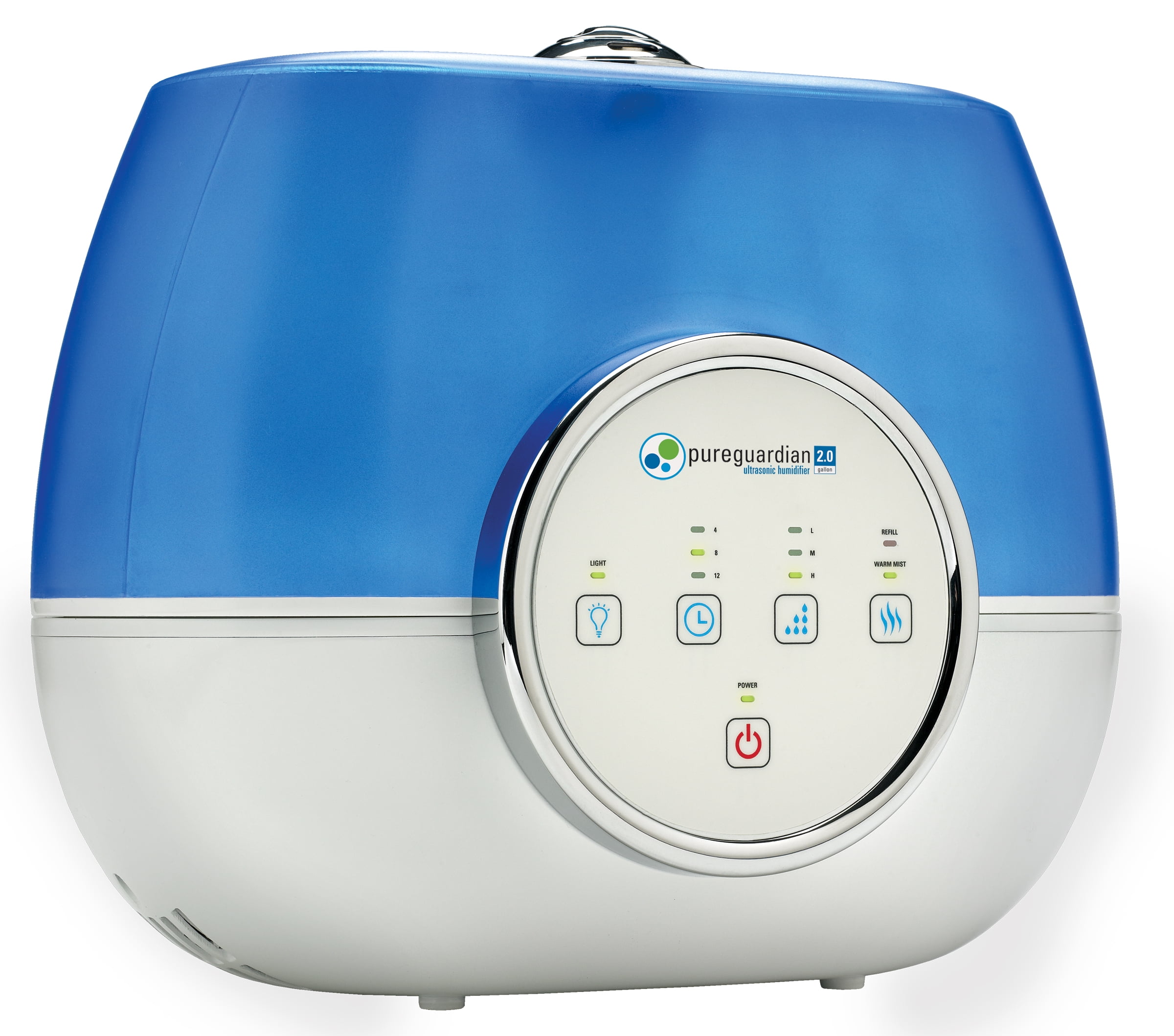 PureGuardian Humidifier Cool and Warm Mist Ultrasonic Tabletop with Aroma  Tray, 2 Gallon H4810AR - Walmart.com