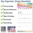 thumbnail image 6 of 2025 2026 LARGE GRID Wall Calendar - Large Print Big Grid Wall Calendar- 12 x 24 Open - Thick No-Bleed Paper - Giftable - Academic Teacher's Planner Calendar Organizing & Planning Calendar, 6 of 10
