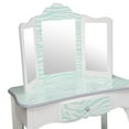 thumbnail image 5 of Teamson Kids Fashion Zebra Prints Gisele Vanity Table and Stool Set with Mirror Zebra, Multiple Finishes, 5 of 7