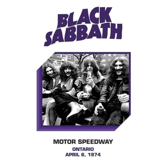 Black Sabbath Motor Speedway, Ontario, CA, June 4th 1974 (Vinyl Record) 12" Album
